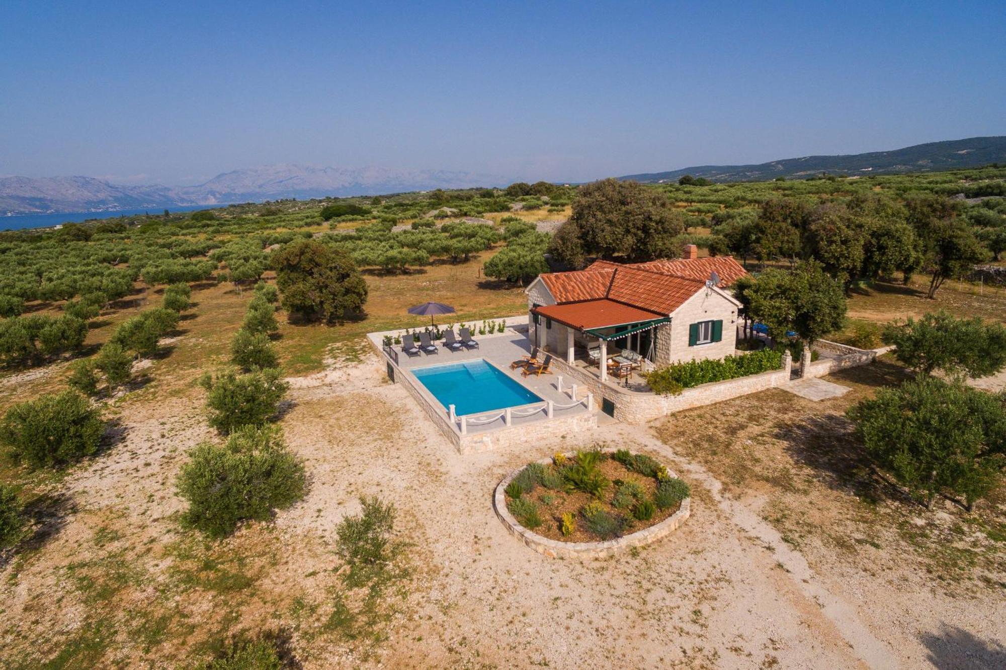 House Blato Villa Postira Exterior foto